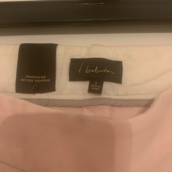 Babaton Elliot Pant in a blush pink colour - Picture 2 of 6